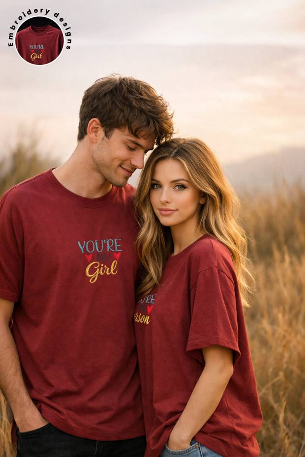 You Are My Person couple tees
